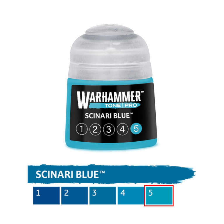 Scinari Blue 5 - 12ml Tone Pro - WARHAMMER 99189961380 20-345