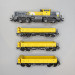 Coffret train de chantier, diesel DE 18 et 3 wagons Fakks 127, Leonhard Weiss, Ep. VI, MÄRKLIN 26180