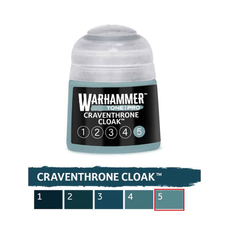 Craventhrone Cloak 5 - 12ml Tone Pro - WARHAMMER 99189961365 20-315