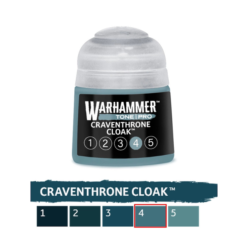 Craventhrone Cloak 4 - 12ml Tone Pro - WARHAMMER 99189961364 20-314