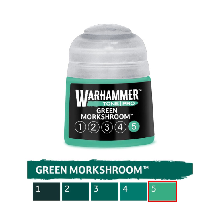 Green Morkshroom 5 - 12ml Tone Pro - WARHAMMER 99189961350 20-285