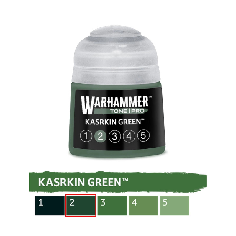 Kasrkin Green 2 - 12ml Tone Pro - WARHAMMER 99189961337 20-262
