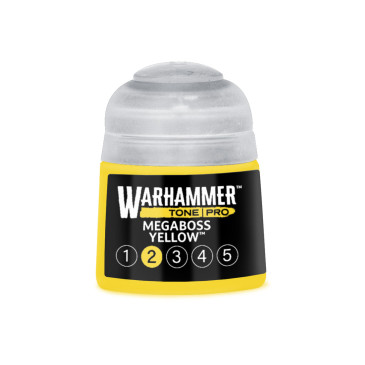 Megaboss Yellow 2 - 12ml Tone Pro - WARHAMMER 99189961307 20-202