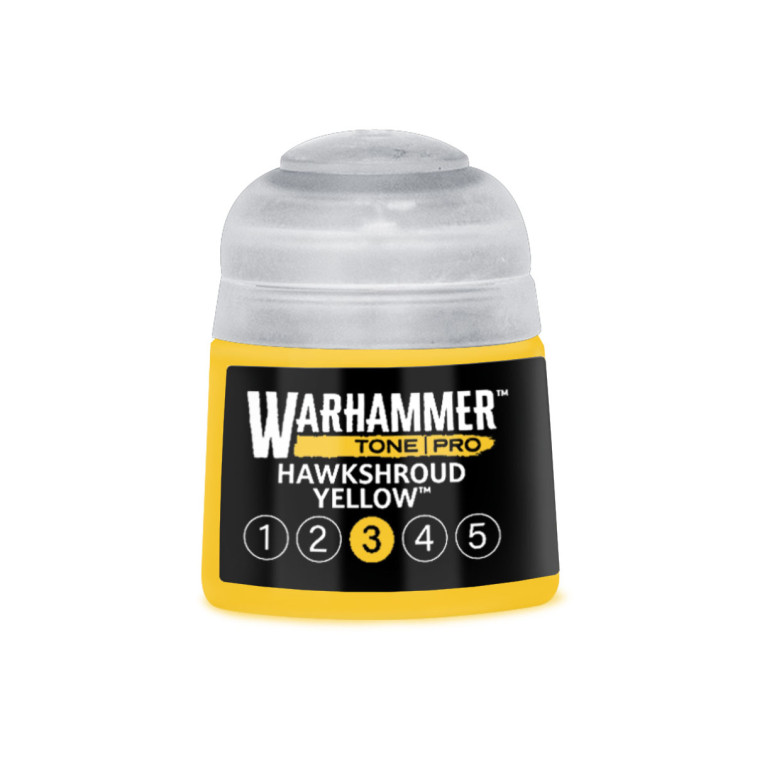Hawkshroud Yellow 3 - 12ml Tone Pro - WARHAMMER 99189961303 20-193