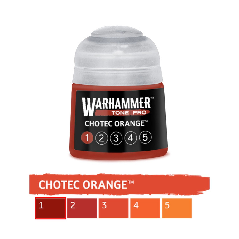 Chotec Orange 1 - 12ml Tone Pro - WARHAMMER 99189961291 20-171