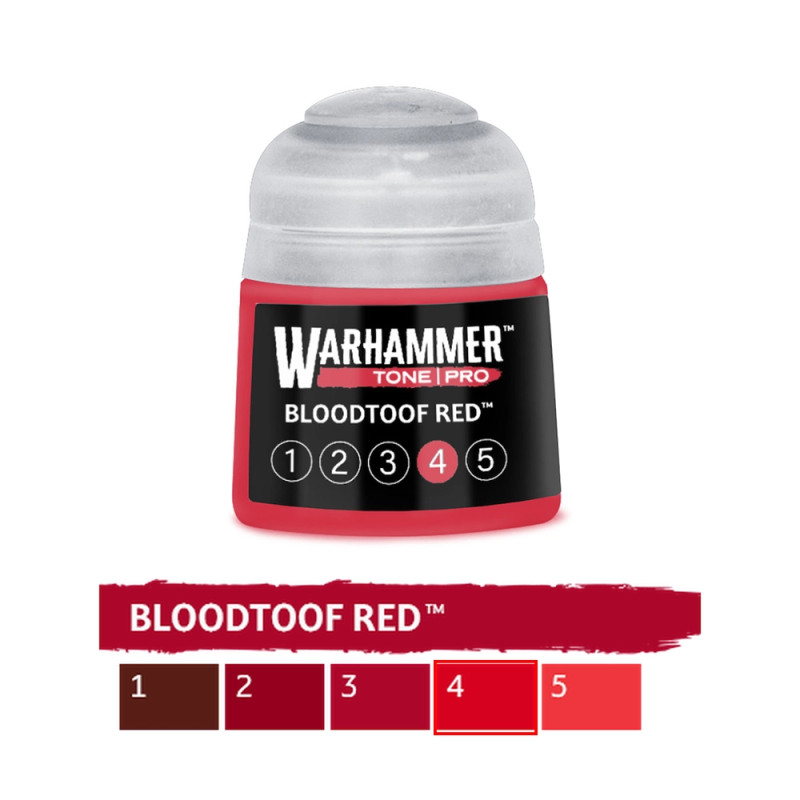 Bloodtoof Red 4 - 12ml Tone Pro - WARHAMMER 99189961284 20-154