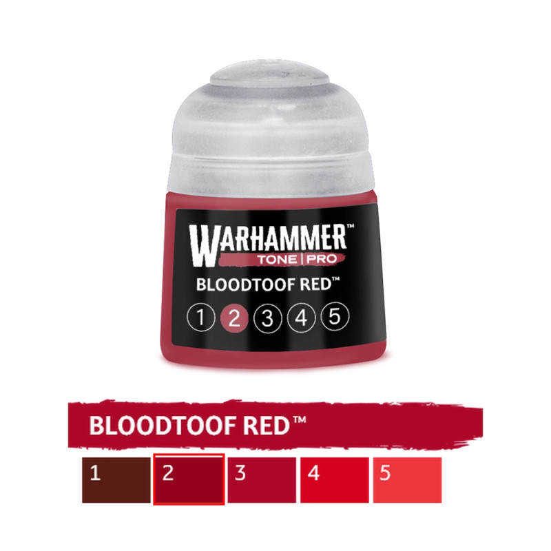 Bloodtoof Red 2 - 12ml Tone Pro - WARHAMMER 99189961282 20-152