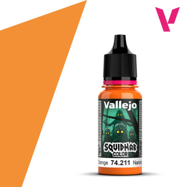 Squid Orange - 18ml Squidmar Color - VALLEJO 74.211