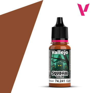 Leathery Brown - 18ml Squidmar Color - VALLEJO 74.241