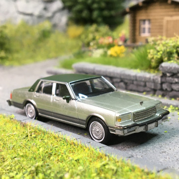 Chevrolet Caprice, vert clair métallisé, vert, 1987 - BREKINA 19724 - HO 1/87