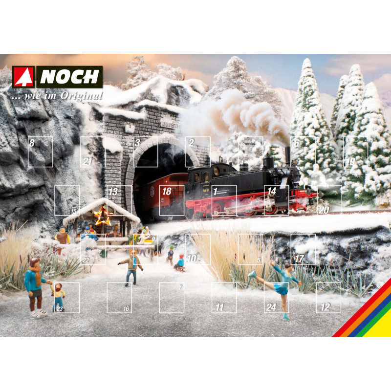 Calendrier de l'Avent figurines - NOCH 44999 - Z 1/220