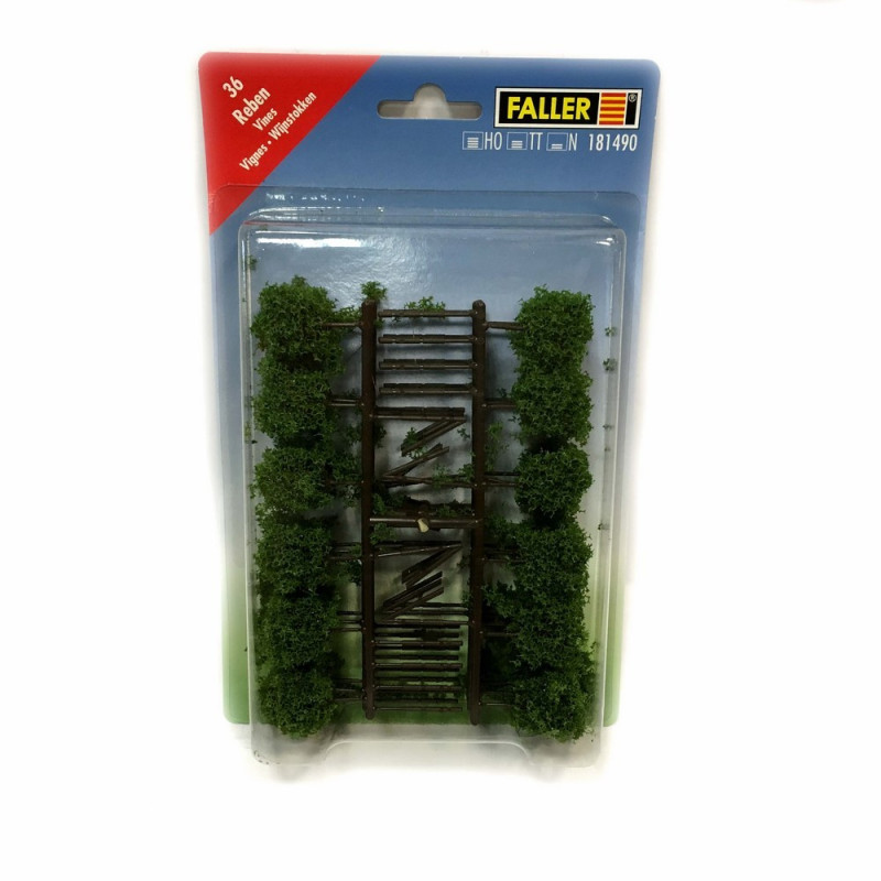 Faller 181490 Viti Per Modellismo, 30 Mm, Plastica Dettagliata Per Diorami E Treni In Scala