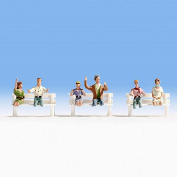 6 conducteurs voitures ou autres -HO-1/87-NOCH 15911
