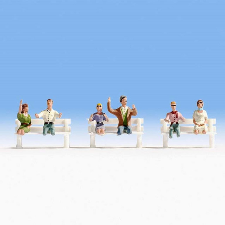 6 conducteurs voitures ou autres -HO-1/87-NOCH 15911