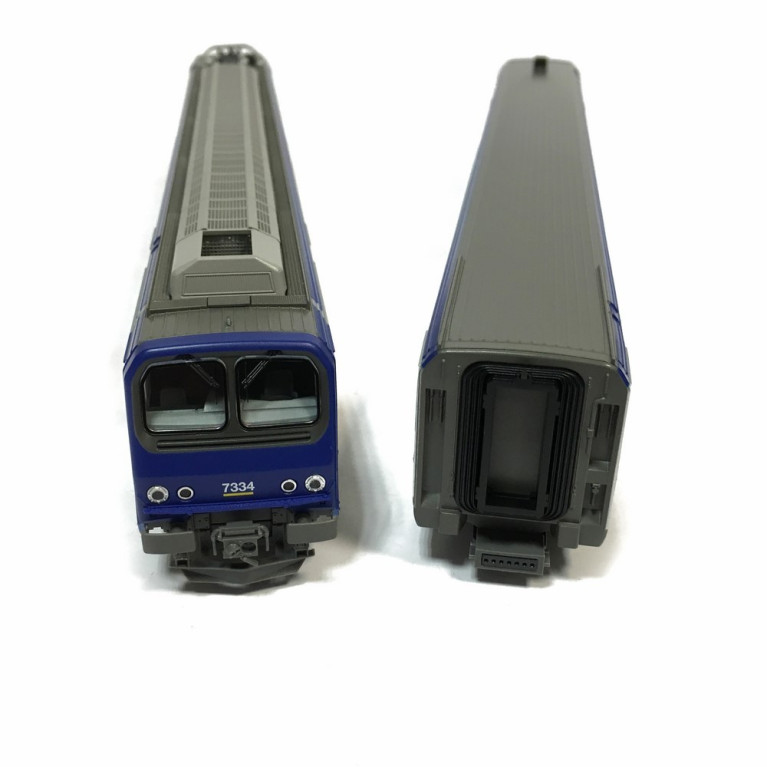 Automotrice Z2 7334 Aquitaine  Sncf ép VI digitale son -HO-1/87-PIKO 96413