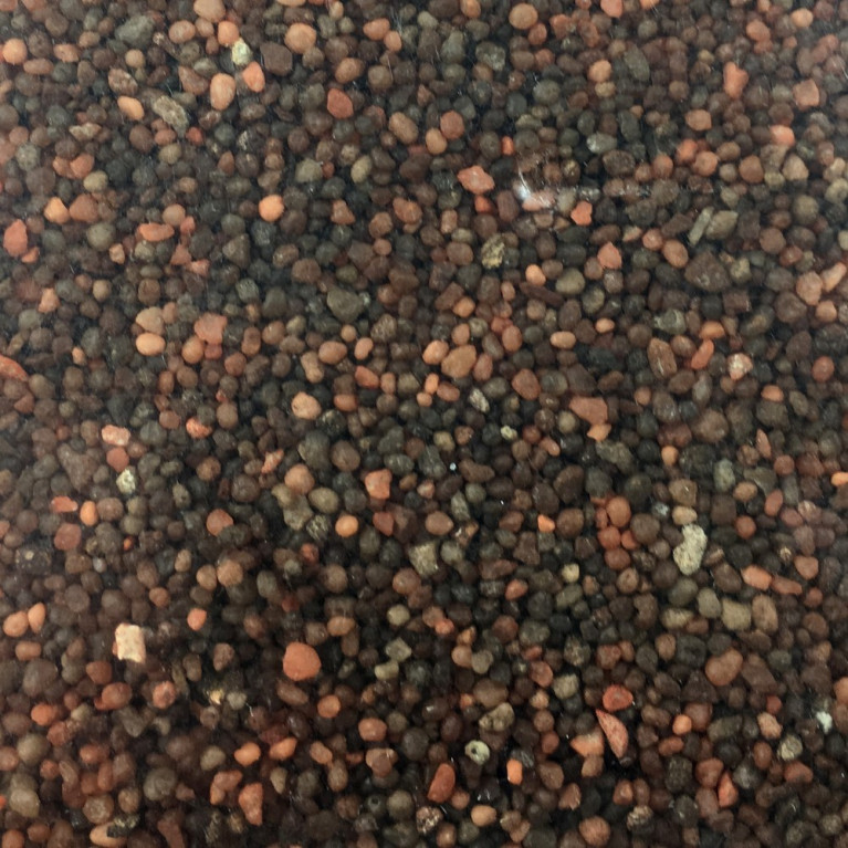 Pierre naturelle marron rouille  ballast ou diorama 500g-HO et N- HEKI 3172