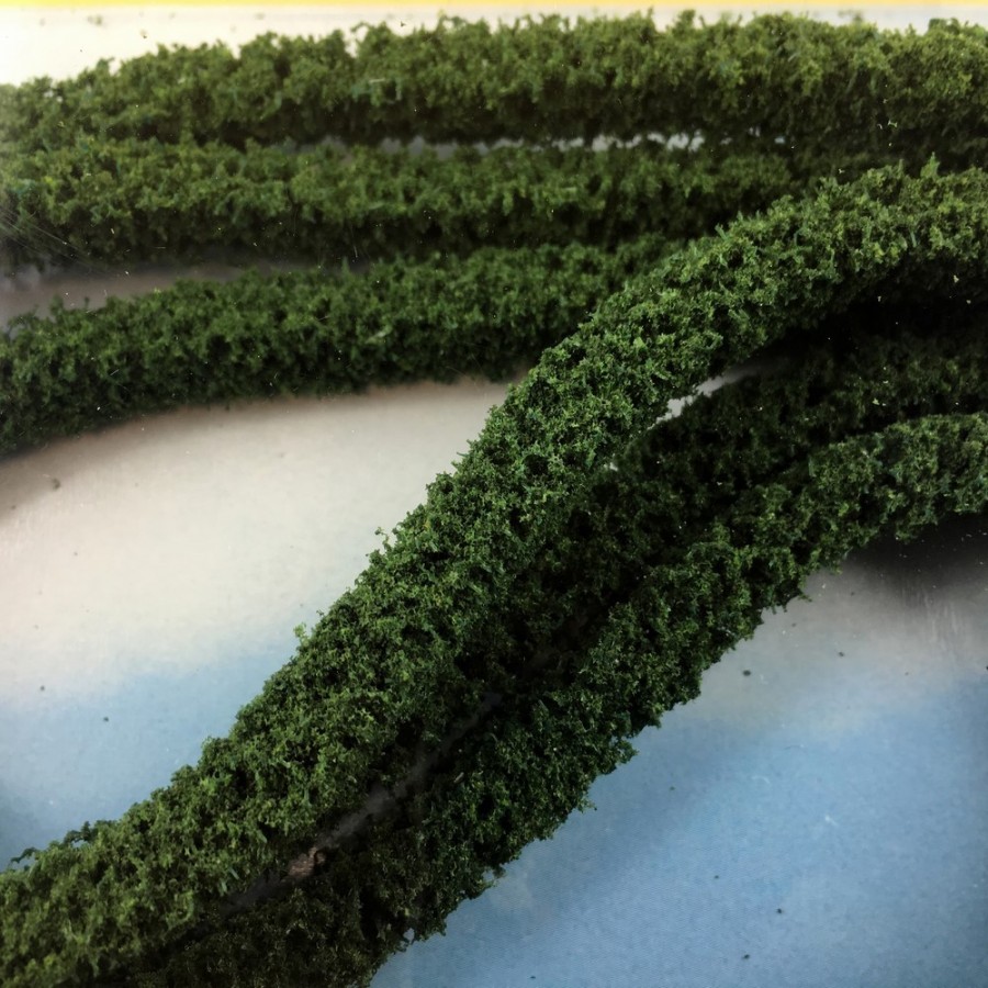3 haies flexibles vertes foncées pour diorama -HO et N- HEKI 1185