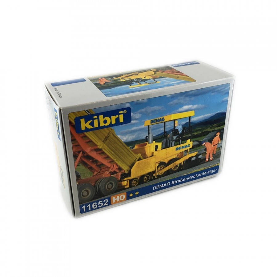 Goudronneuse Demag pose de revêtement routier-HO-1/87-KIBRI 11652