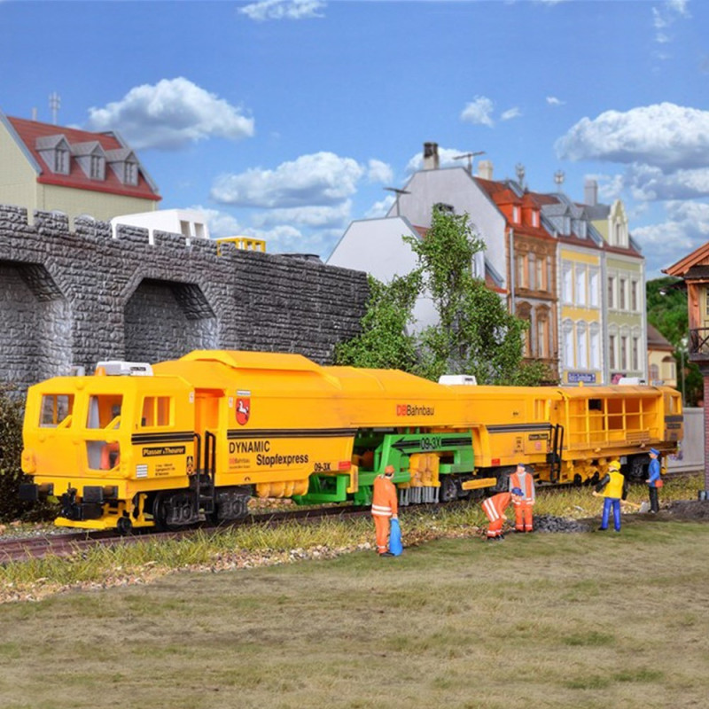 Bourreuse niveleuse Plasser & Theurer roulante non motorisée -HO-1/87-KIBRI 16090