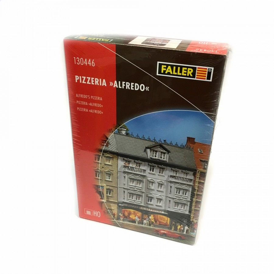 Maison de ville avec pizzeria -HO-1/87-FALLER 130446