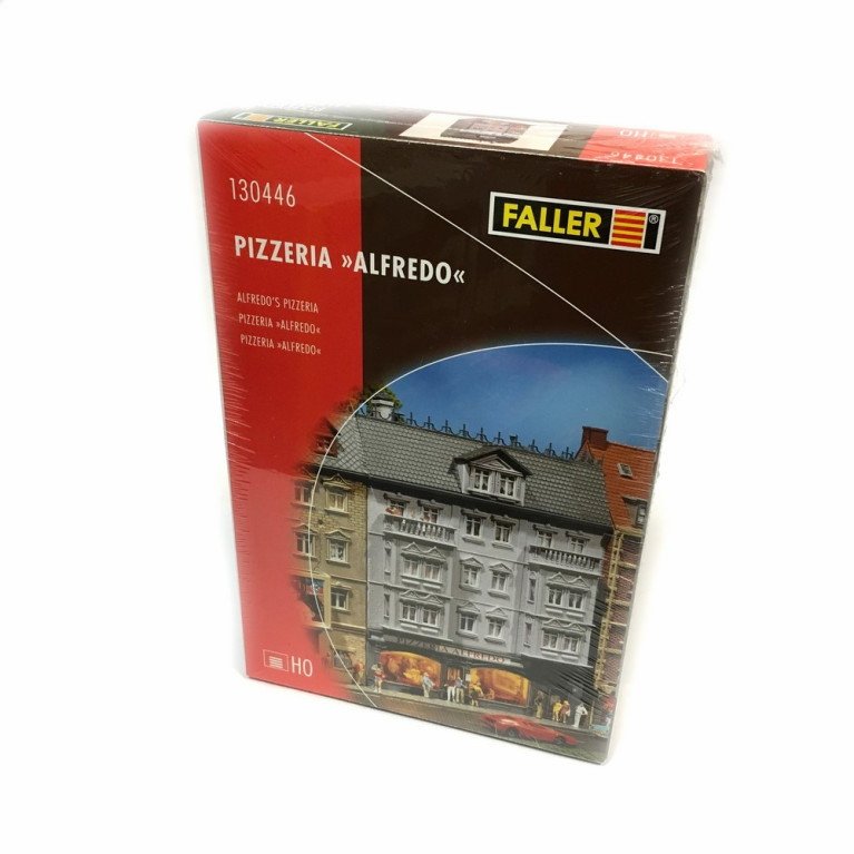Maison de ville avec pizzeria -HO-1/87-FALLER 130446