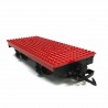Wagon plat plaque Lego  train de jardin -G-1/28-LGB 94063