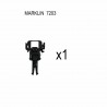 Attelage boucle Marklin NEM-HO-1/87-MARKLIN 7203