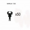 50 attelages boucle Marklin NEM-HO-1/87-MARKLIN 7203