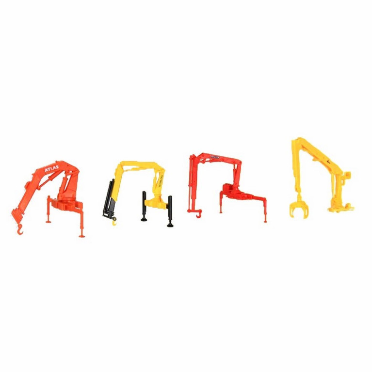 4 grues pour tous types de véhicules -HO-1/87-KIBRI 15705