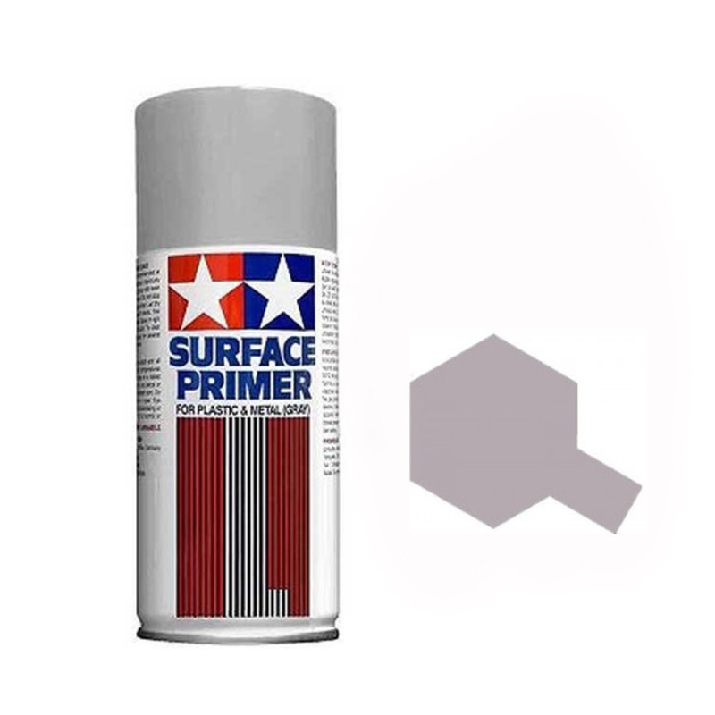 Apprêt gris clair Spray de 180ml-TAMIYA 87042 Apprêt gris clair Spray de 180ml-TAMIYA 87042
