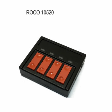 Commande 4 poussoirs pour aiguillages-ROCO 10520