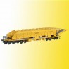 Wagon élévateur et transport de ballast PLASSER & THEURER MFS 100-HO-1/87-KIBRI 16150