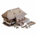 Grande ferme ancienne type chalet -N-1/160-FALLER  232258