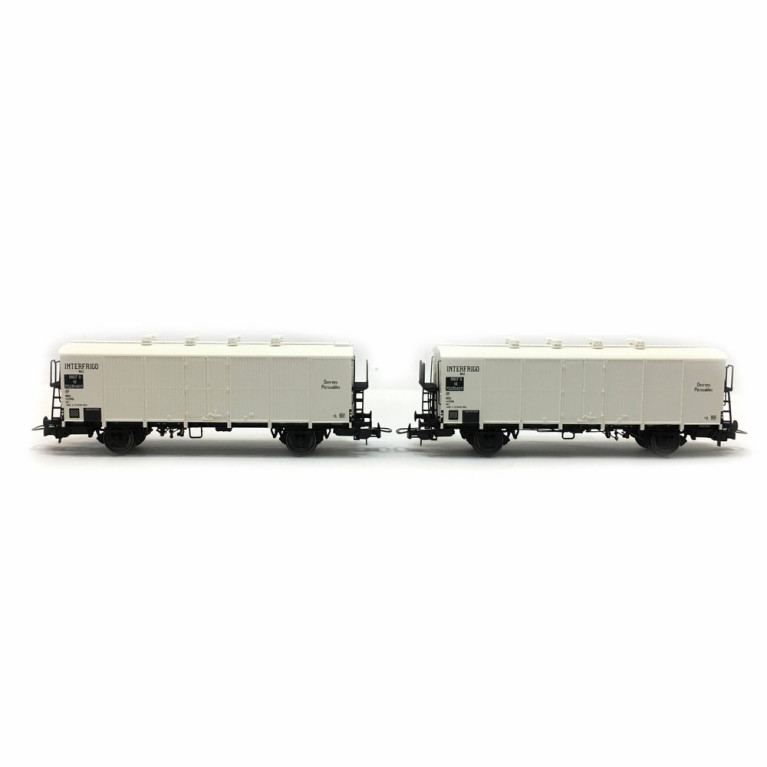 2 wagons Interfrigo Icefs Sncf epIIIb -HO-1/87-LSMODELS 30510
