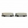 2 wagons Interfrigo Icefs Sncf epIIIb -HO-1/87-LSMODELS 30510