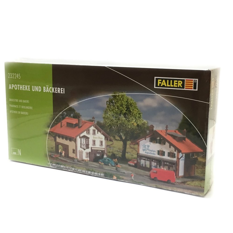 Pharmacie et Boulangerie -N-1/160-FALLER  232245