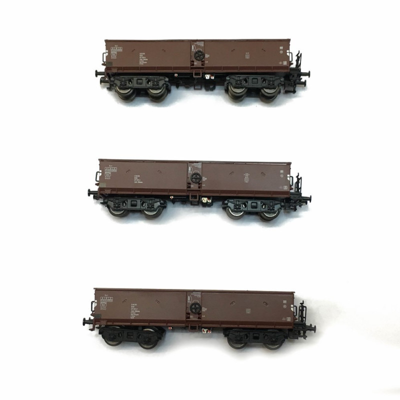 3 wagons trémies à ballast  epIV -N-1/160-ARNOLD HN6364