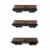 3 wagons trémies à ballast  epIV -N-1/160-ARNOLD HN6364