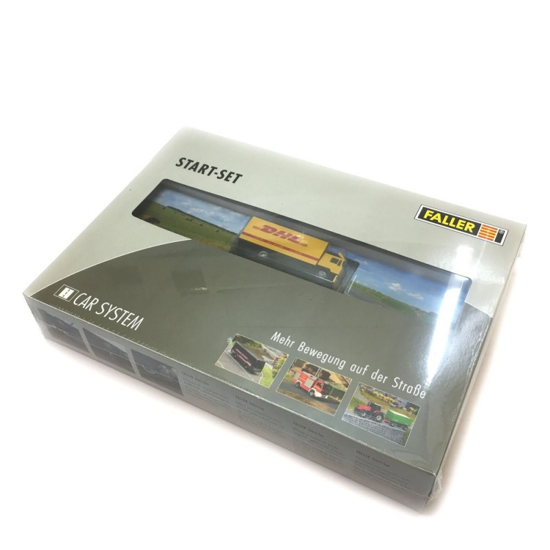 Car système coffret démarrage camion DHL  -HO-1/87-FALLER  161607
