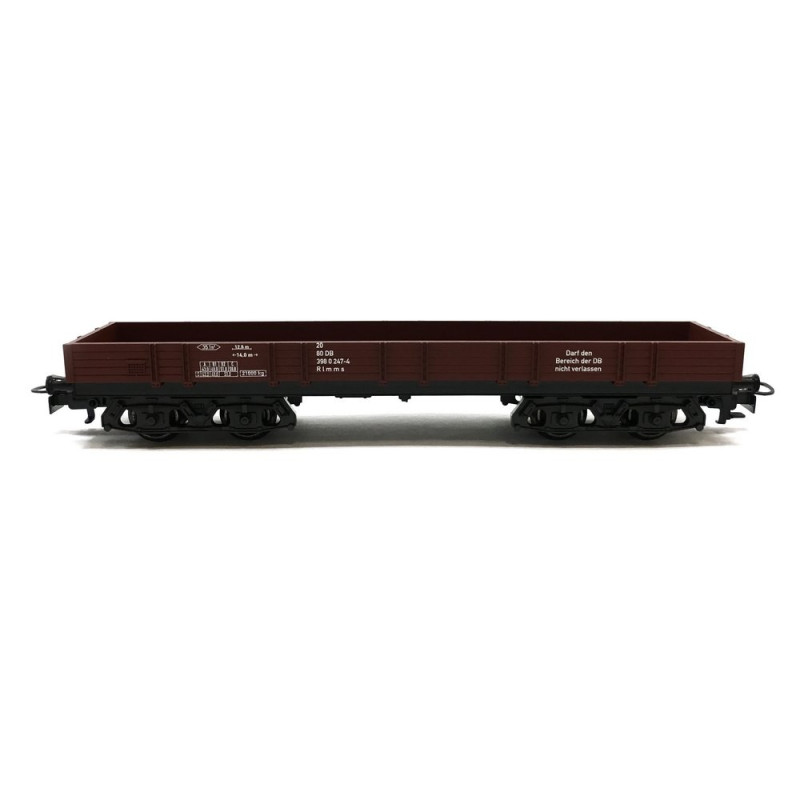 Wagon à bords bas-HO-1/87-MARKLIN 4473