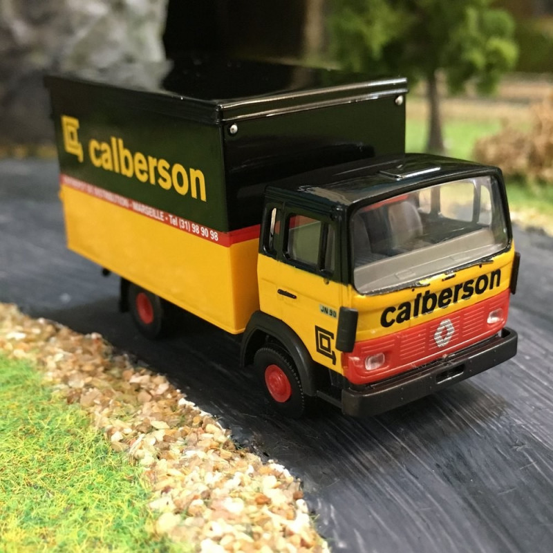 Renault JN90 Calberson entrepot Marseille -HO-1/87-BREKINA 34853