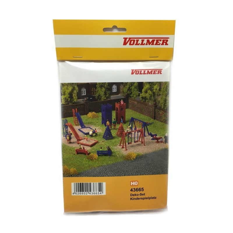 Aire de jeux de plein air -HO-1/87-VOLLMER 43665