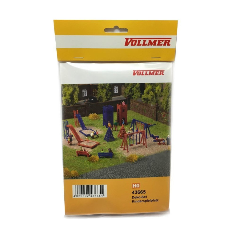 Aire de jeux de plein air -HO-1/87-VOLLMER 43665