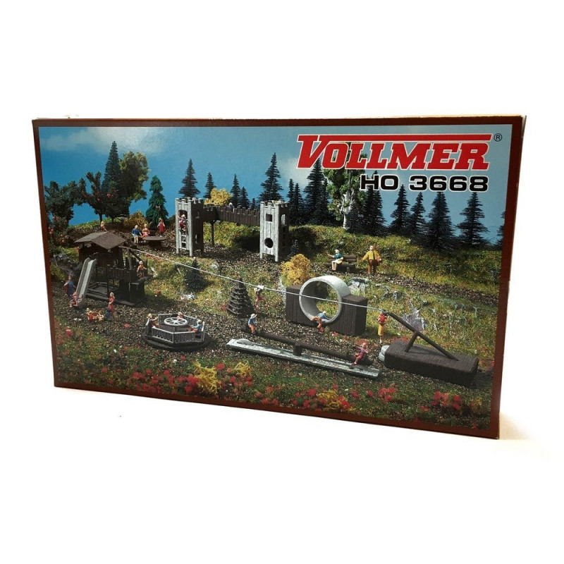 Aire de jeux de plein air -HO-1/87-VOLLMER 43668