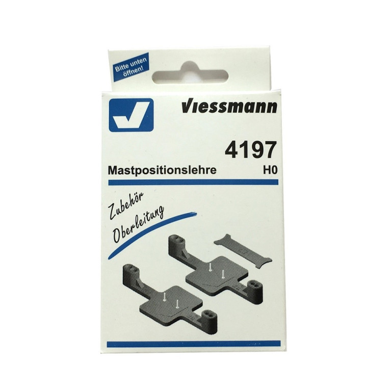 Gabarit pour la pose de caténaires-HO-1/87-VIESSMANN 4197