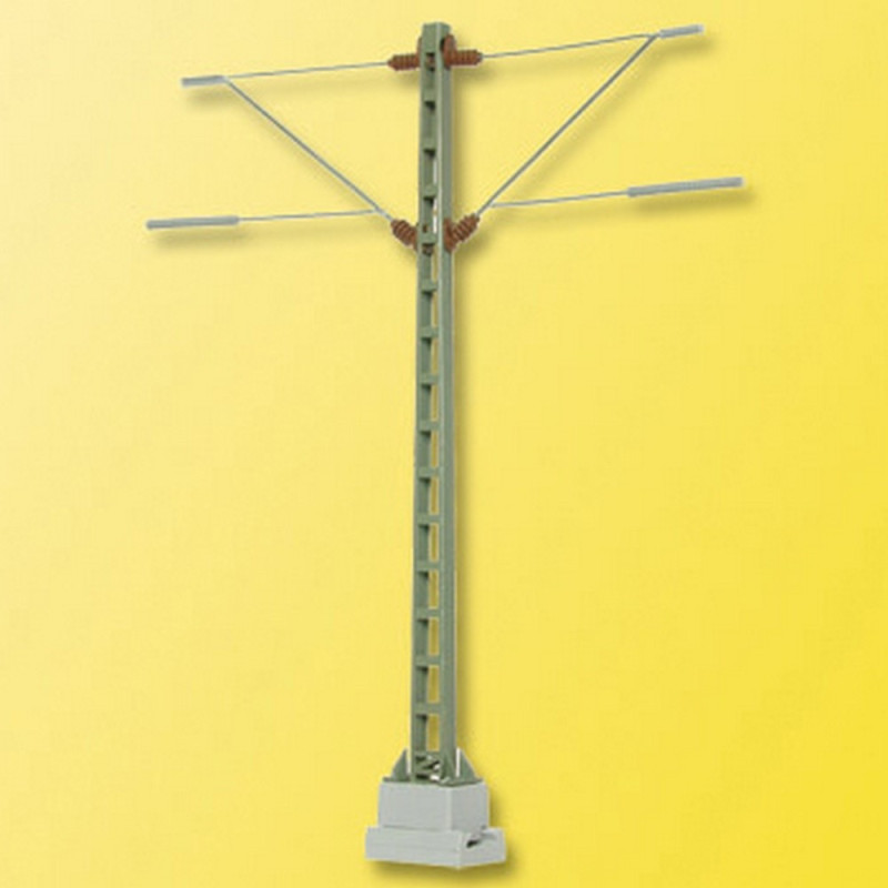 Mat de ligne pour caténaires métal -HO-1/87-VIESSMANN 4112