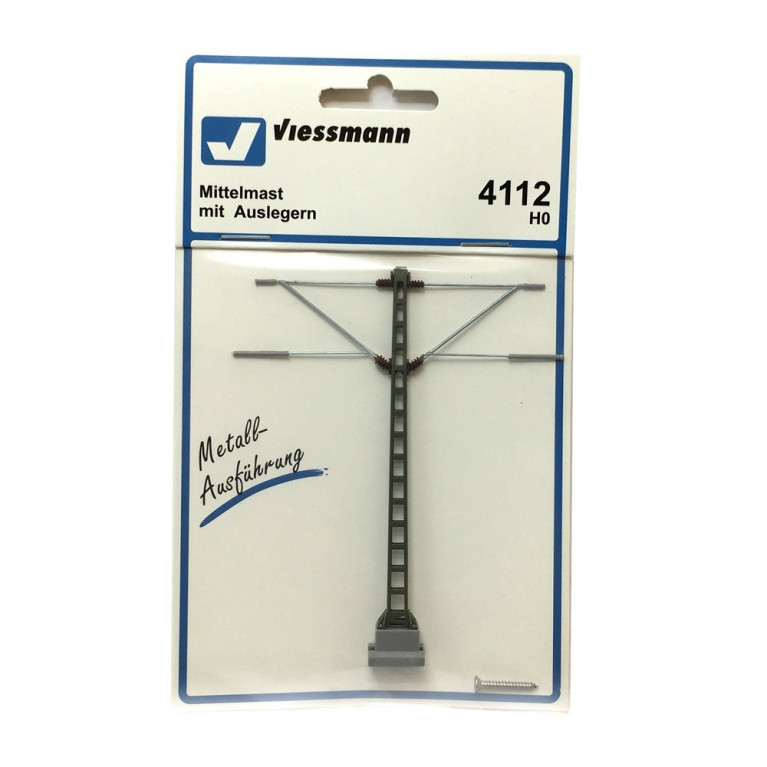Mat de ligne pour caténaires métal -HO-1/87-VIESSMANN 4112