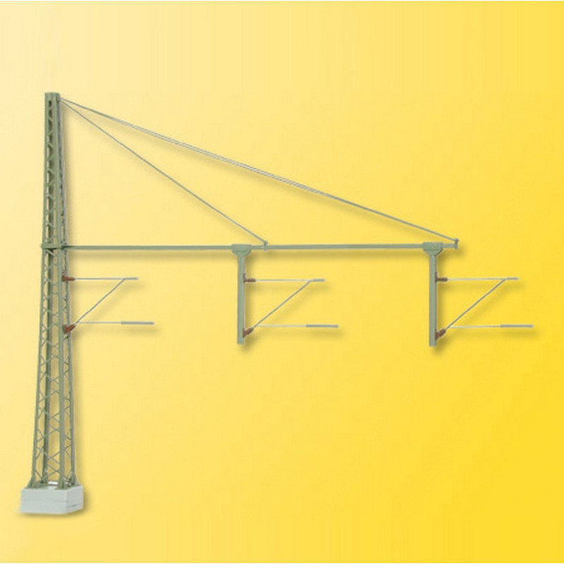 Mat de ligne triple pour caténaires -HO-1/87-VIESSMANN 4161