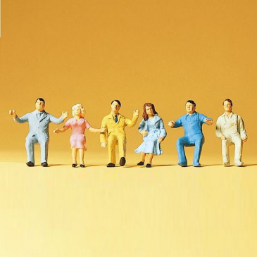 6 conducteurs -HO-1/87-PREISER 14015