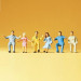 6 conducteurs -HO-1/87-PREISER 14015